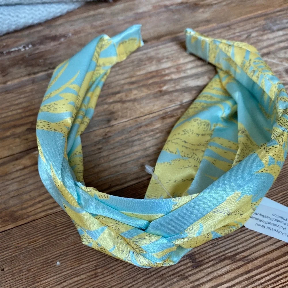 NWT Anthropologie Palm Twist Headband - Picture 4 of 5